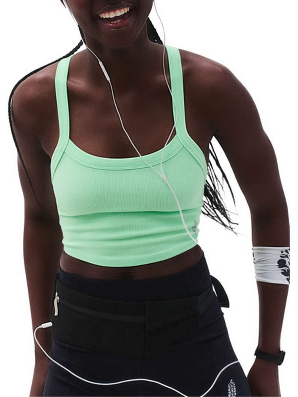FP Movement Green All Clear Solid Cami